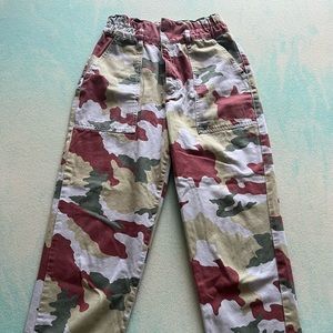 Zara camouflage pants